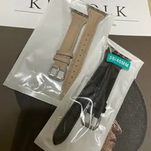 Correa de cuero para Apple Watch, banda de 42MM, 38MM, 40mm y 44mm para iWatch, hebilla deportiva series 1, 2, 3, 4, 5, 6 se, gran oferta