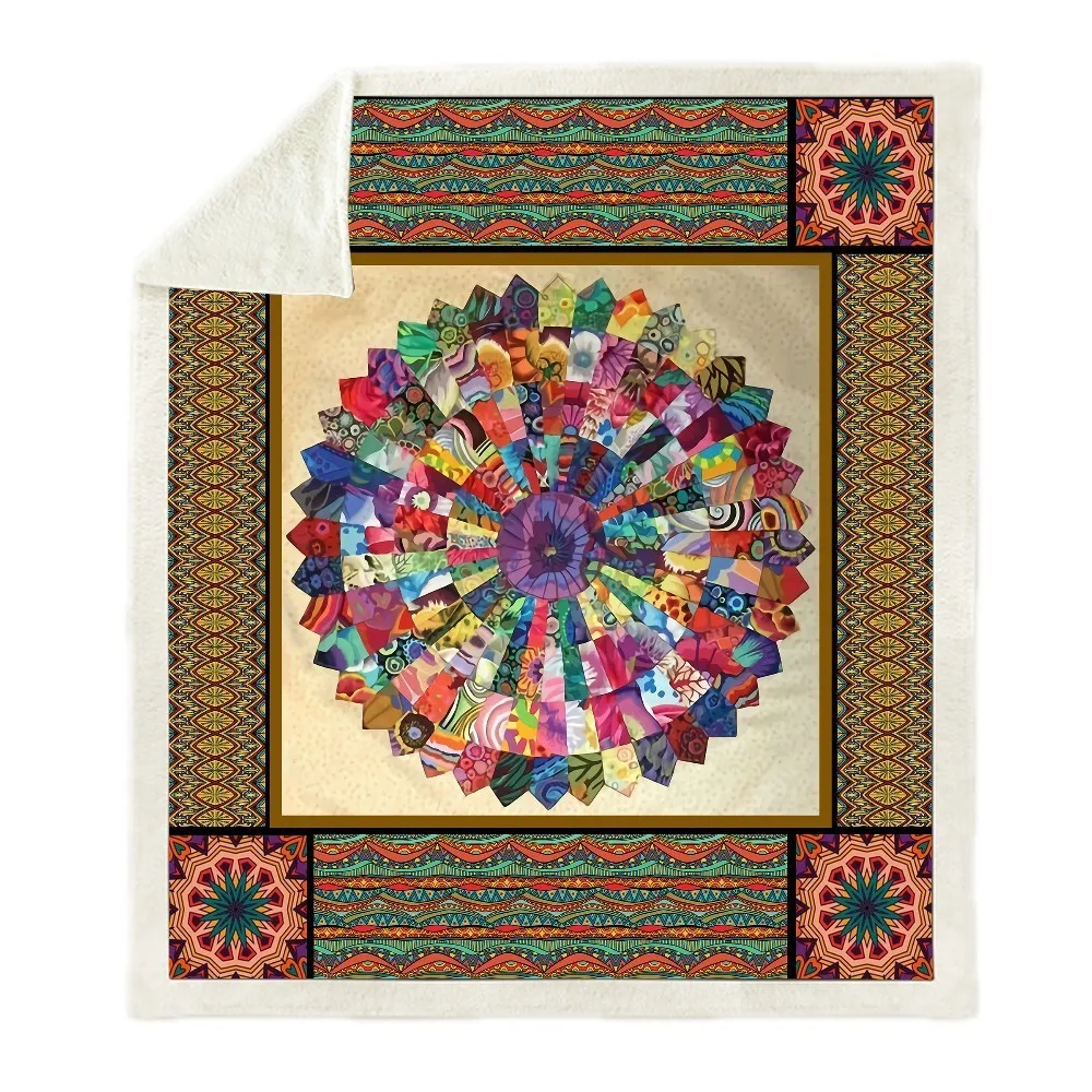 Sofa-Cushion-Yoga-Mat-Blanket-Picnic-Blanket-Thick-Double-layer-Plush-Anime-Oil-paint-3d-Digital (3)