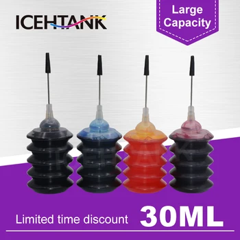 

ICEHTANK Dye Ink Bottle For 30ml Ink Refill Kits For Canon PG 445 CL 446 PG 440 CL 441 PG 510 CL 511 Printer Ink Cartridges