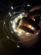 Led-Light Photo-Clip Battery-Powered Garland Led Christmas Outdoor Wedding 10M 5M 2M