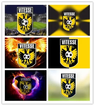 

DIY 5D Square&round Full Diamond Mosaic Vitesse Arnhem logo 5d Diamond Painting Cross Stitch Diamonds Embroidery Home Decoration