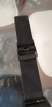 Correa de reloj inteligente Milanese Loop, de acero inoxidable, no se decolora, 22mm, 12/14/16/18/20mm de ancho