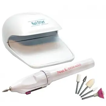 

MILLING CUTTER KIT NAIL POLISH DRYER HAND NAIL ART DECORATION MANICURE PEDICURE