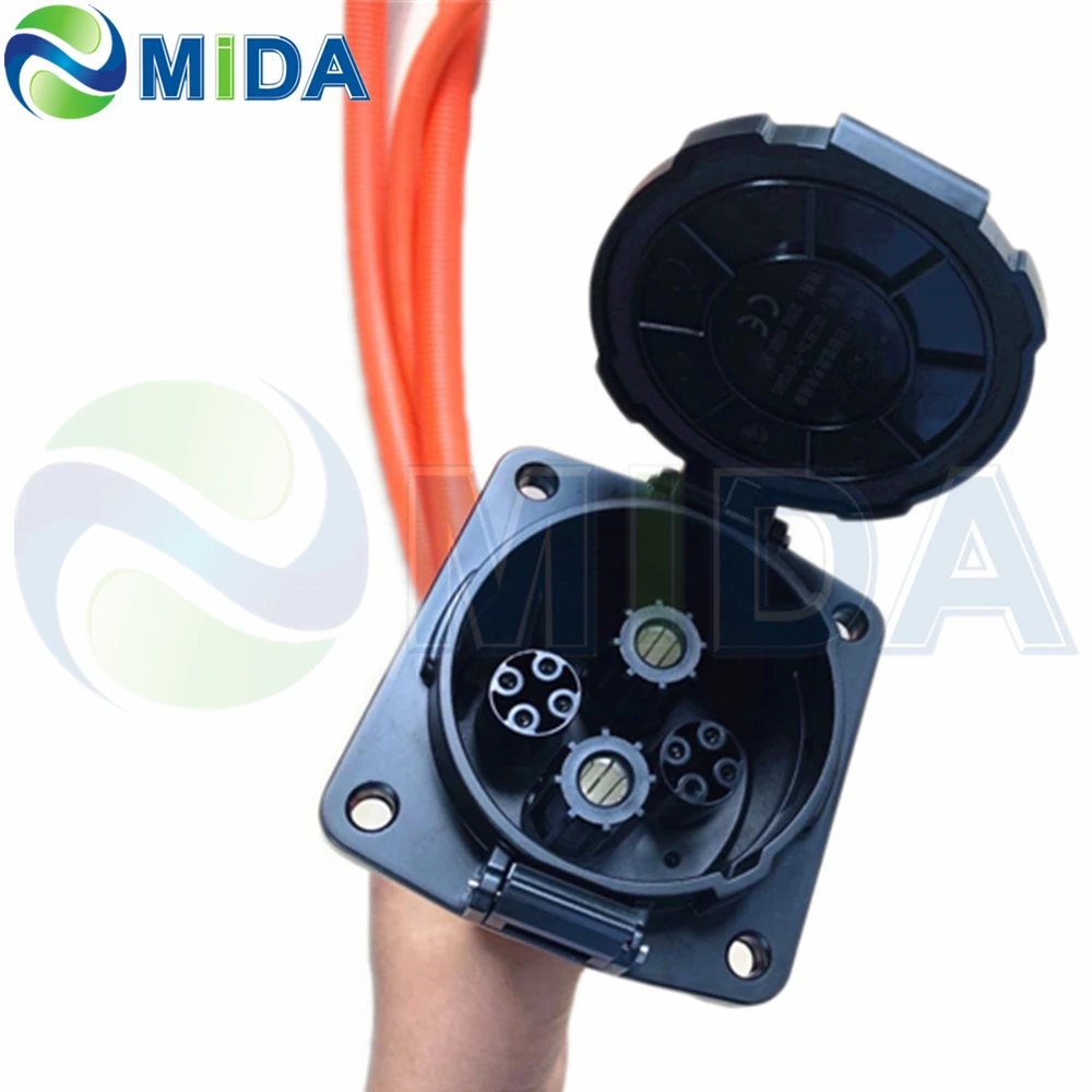 【美品】CHAdeMO 200v充電ケーブル一式 Amazon.co.jp: 電気自動車充電器CHAdeMO DCプラグ125 A 50 KW