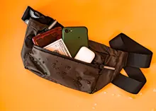 Riñonera impermeable para hombre, bolso cruzado deportivo para exteriores, informal, de viaje, riñonera trasera