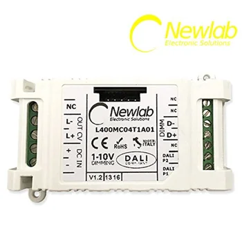

Dimmer PWM LED Newlab L400 Bluetooth - (Push Button 0-10V/1-10V Potentiometro,DALI and BLE) - App for iOS Android.