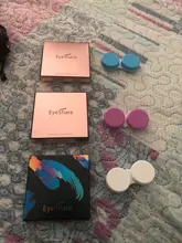 EYESHARE-par de lentes de contacto de 3 tonos, lentillas de colores a la moda