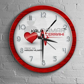 

Personalized Professional Cardiovascular Surgery Wood Wall Clock-1