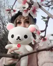 Stuffed-Toy Decoration Plush-Doll Couple Cute Teddy Girlfriend Brown Bear Kawaii Rilakkuma