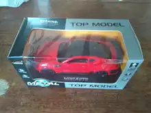 KIDAMI 1:32 Alloy Diecast Car Model Chevrolet Camaro Pull Back Sound Light Kids Toy Car
