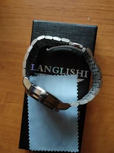 LANGLISHI-relojes de lujo para hombre, luminoso, resistente al agua, de acero inoxidable, de cuarzo, con fecha, reloj de pulsera de negocios, 2020