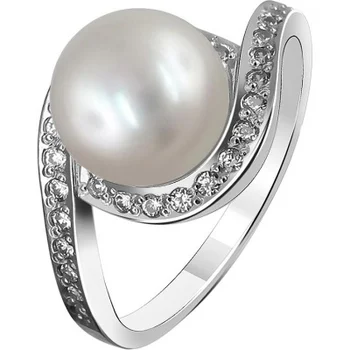 

DeFleur ring with pearls and cubic zirconia