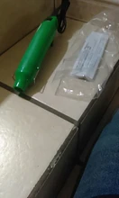 Pistola de calor de 110V, herramienta eléctrica de aire caliente de 300W, con soporte de asiento de plástico retráctil, bricolaje