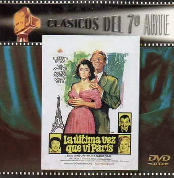 

THE LAST TIME THAT VI PARIS (DVD) (second hands, caratula on paperboard)