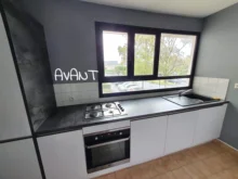 Vinyl Wallpaper Film Toilet-Background Tile Self-Adhesive Kitchen Bathroom Waterproof