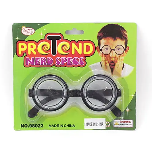 Costume party glasses for children and adults &quotnerd&quot | Дом и сад