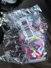 240 Uds niño Color de la mezcla S-Clips de caucho telar bandas pulsera DIY herramienta pulseras #61332