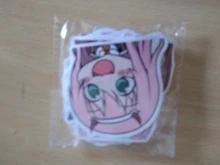 Pegatinas de Anime Darling in the Fanxx Zero Two 02 para ordenador portátil, equipaje, Maleta de motocicleta, monopatín, pegatinas de PVC, 50 Uds.