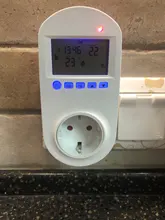 Controlador de temperatura de calefacción de suelo con Control remoto por voz, enchufe de termostato enchufable WiFi, 16A, 230V, enchufe europeo