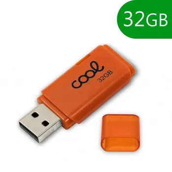 

Cool®-Pen Drive USB x32 GB 2.0 orange-external USB memory cap