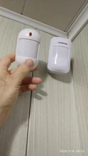 Sistema de alarma inalámbrico para uso en el hogar, detector de intrusos y ladrón con cable, detecta RFID TFT, con teclado táctil, 11 idiomas, soporte wifi/gsm de 433Mhz y compatible con Alexa