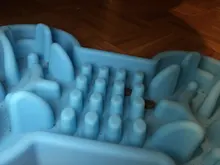 Pet Dog Bowl Healthy Soft rubber Slow Food Feeder Anti Choke travel bowl for Cat dog