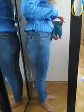 De invierno más grueso terciopelo de las mujeres de Vaqueros cintura alta ajustados Simple de lana caliente Slim damas Casual pantalones de Vaqueros pitillo