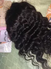 Peluca de encaje transparente HD para mujer, peluca de onda suelta brasileña, pelucas de cabello humano Remy, 13x4, prearrancado con pelo de bebé, 150