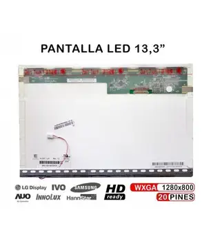 

13.3 "LCD SCREEN LAPTOP LP133WX1(TL)(A1 )(TL)(C1) (TL)(N3)