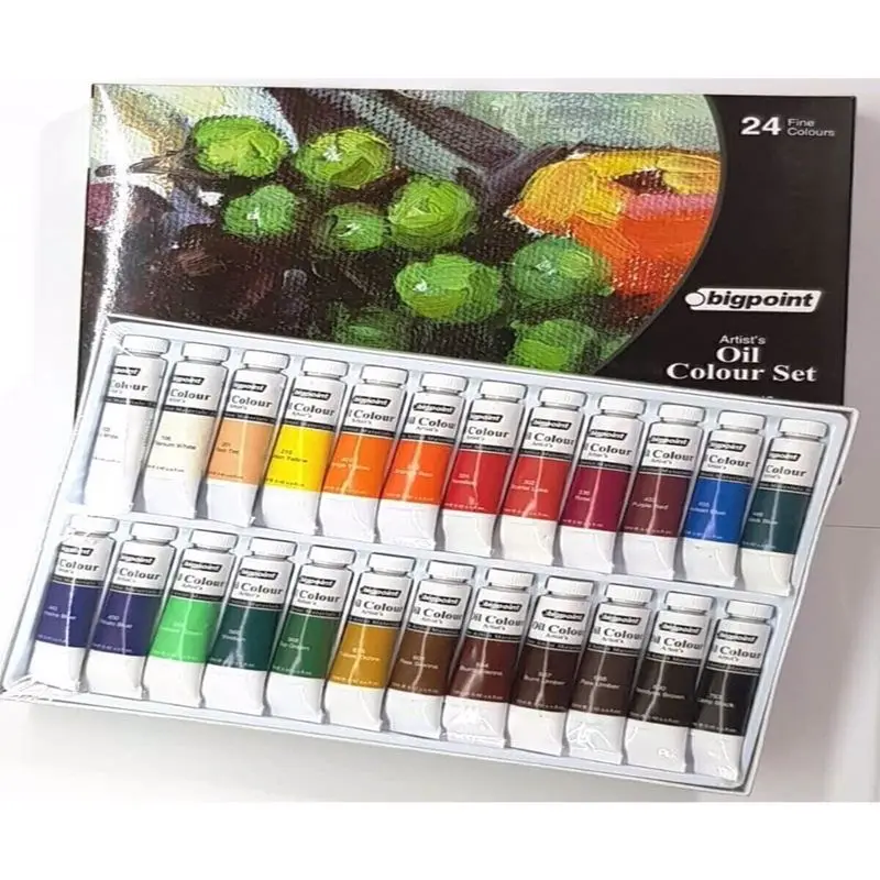 Tubos de pinturas al oleo set kit pintura al oleo para pintar 24 colores E  Mejor