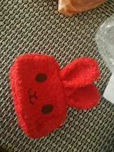 Bolso cruzado de felpa con dibujos animados para niños, carteras y monederos de conejo, a la moda