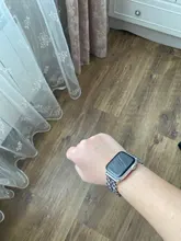 Correa de acero inoxidable para Apple Watch serie 5, 4, 3, 2, 38mm, 42mm, 40mm, 44mm, banda de Metal para iWatch 5, 4, 3, 2