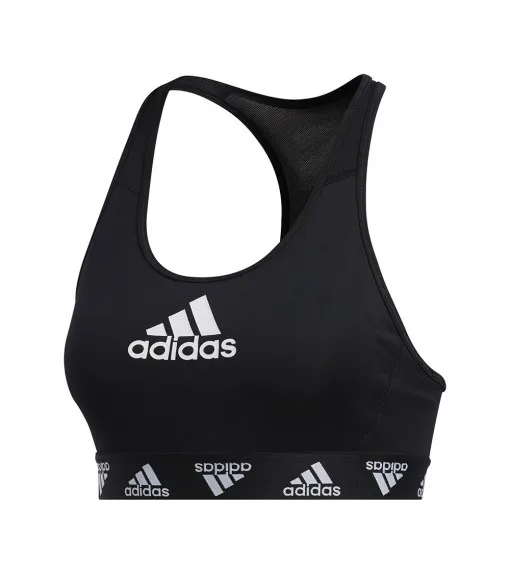 Adidas Don't Rest Alphaskin Badge women's bra, black/white, FT3129