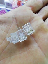 Conector Modular para teléfono RJ11, Conector de 6 pines, 6P6C, 10 Uds.