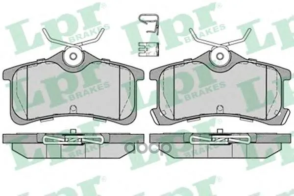Колодки Тормозные Toyota Avensis 1.6-2.0 97-03/Corolla 1.4-1.9 00-02 Задние Lpr 05p1233 Lpr арт. 05P1233
