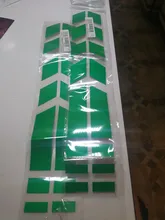 Motorcycle Reflective Stickers Decals Arrow-Tape Motorbike-Decoration-Accessories Wheel-On-Fender