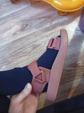 Girls Sandals Kids Shoes Canvas Summer Children New Anti-Slip Soft-Soled Solid-Color