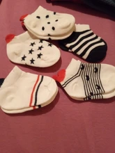 Calcetines cortos para bebé de 0 a 2 años, medias bonitas de malla de algodón con corazón rojo para niña, media blanca para recién nacido, 5 par/lote