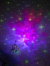 Led-Projector-Lamp Nebula Rotating-Night-Light Bedroom Starry Sky Aurora-Star Galaxy