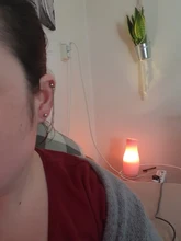 Pendiente Piercing de doble cadena Unisex, pendiente de bola Punk, oreja de cartílago, 1 ud.