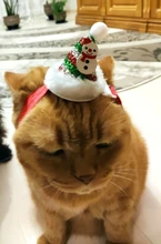 Costume Pet-Hat Pet-Cosplay-Clothes Christmas Cat Cute Dog Party-Decoration Glitter Elastic
