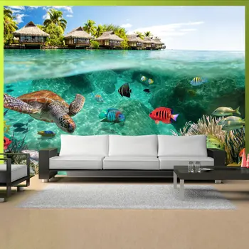 

Wall mural-under the water surface-150x105 cm