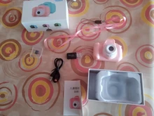Mini cámara fotográfica digital 1080P para niños, Cámara de vídeo compacta para niños, juguete educativo, regalo de cumpleaños