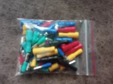 Electric-Connector Audio-Wiring Crimp-Bullet-Terminal FRD Insulated AWG 50pcs Male 
