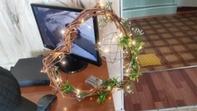 Lights Led-String Battery-Operated Firecracker Fairy Party Copper-Wire Christmas-Window