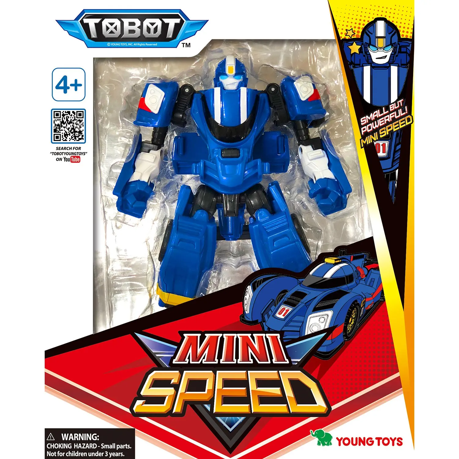 Трансформер ТОБОТ Tobot Детективы Галактики Спиди мини|Игровые фигурки и