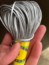 20M 1,5mm de moldura de nailon Cable de cola de rata de nudo chino