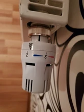 Radiator-Valve Thermostatic Heating-System ABS Metal