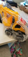 Excavadora clásica de juguete para niños, juguete de simulación de coche, modelo de vehículo, 1 Uds.
