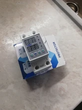 Under-Voltage-Protective-Device Relay Protector Current Din Rail 63A Over-Voltage Dual-Display